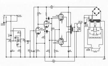 Dansette HiFi ;Mk2 schematic circuit diagram